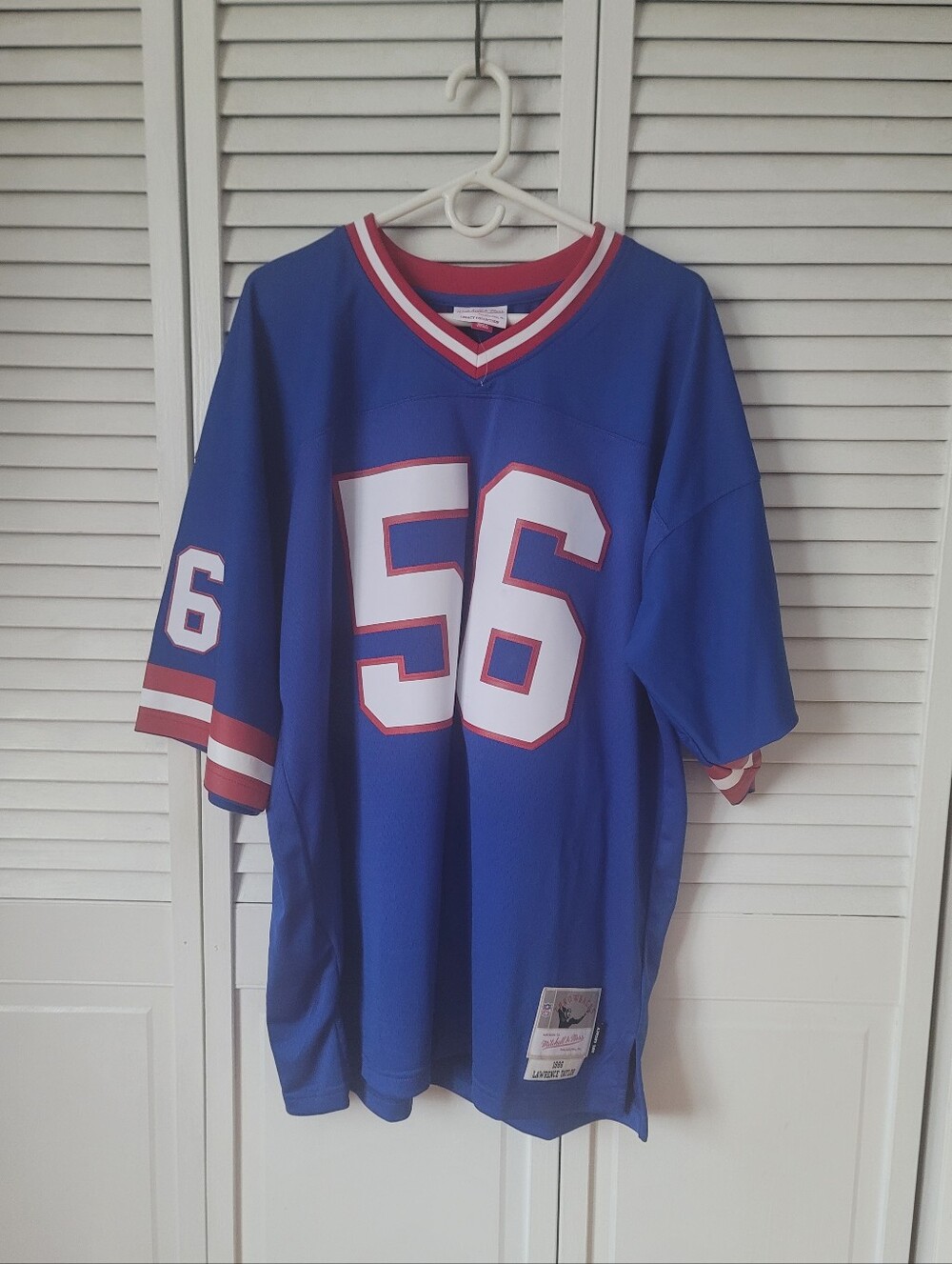 MITCHELL & NESS New York Giants #56 Lawrence Taylor Jersey, Size 2XL